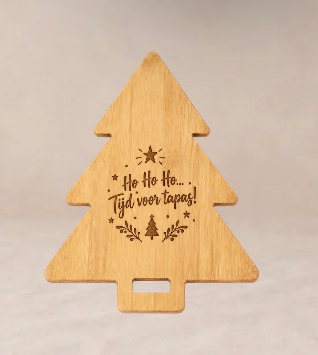 Tapasplank kerstboom
