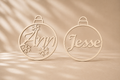 Kerstbal met naam