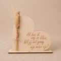 Houten hart 'Meter'
