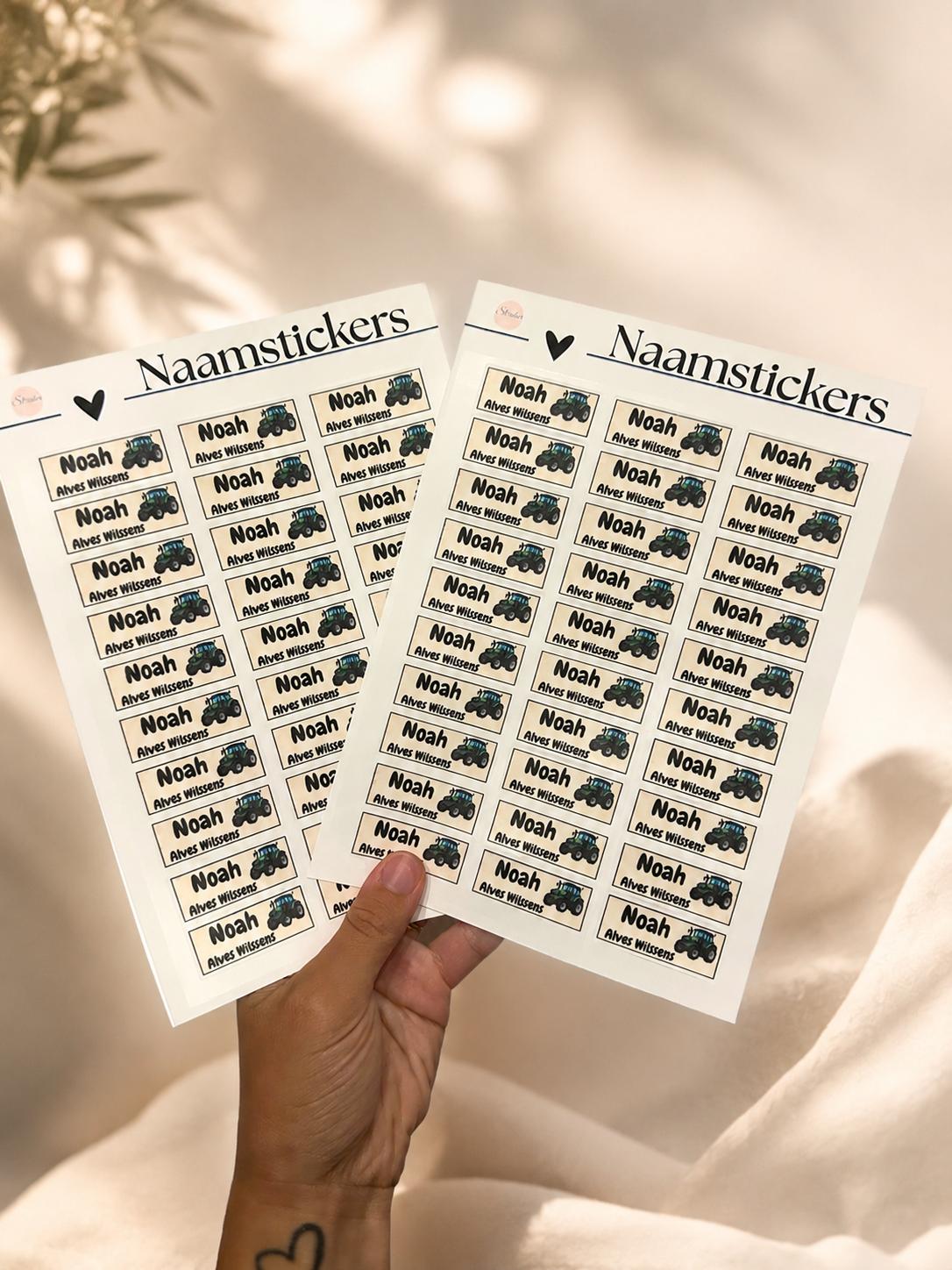 Naamstickers